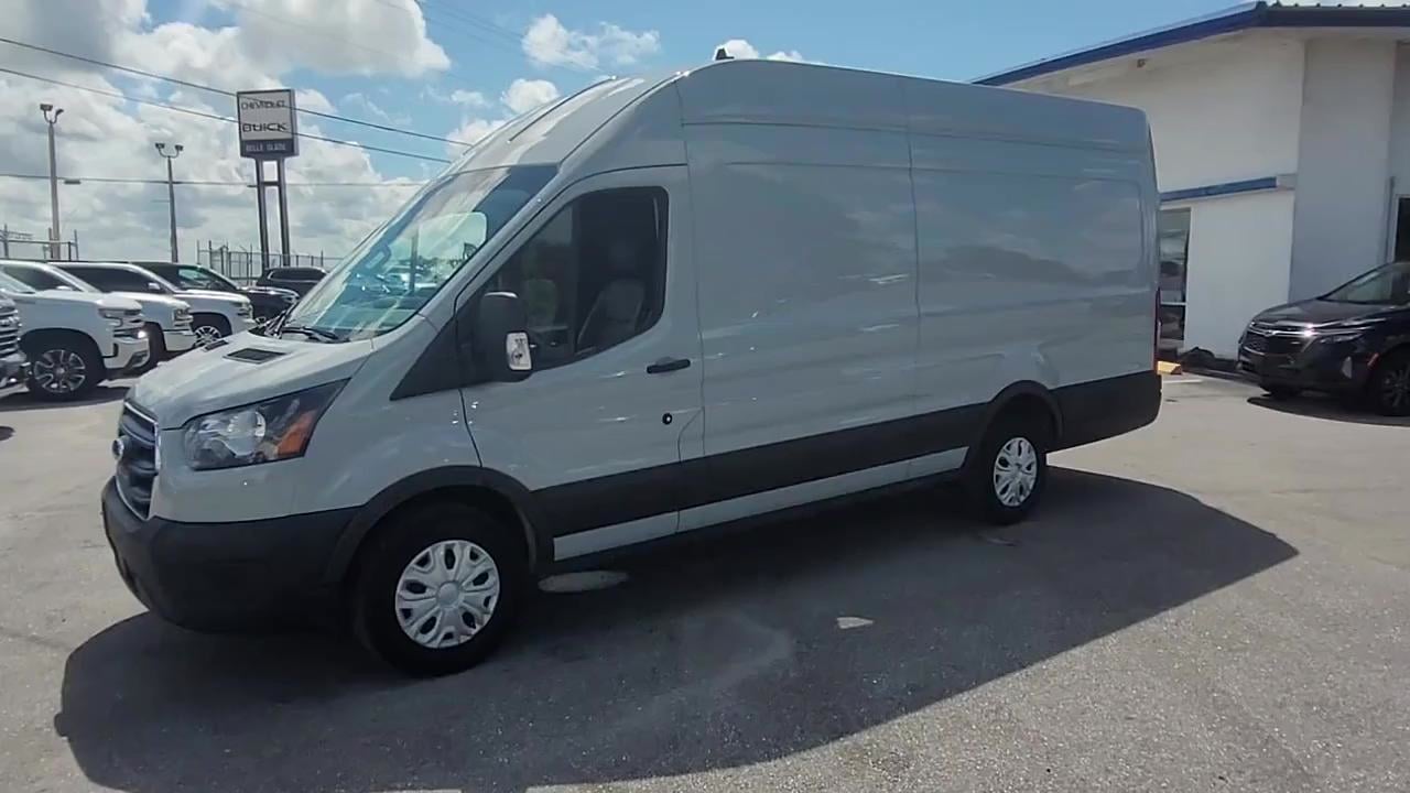 USED 2022 FORD ETRANSIT CARGO VAN T350 148" EL Hi Rf 9500 GVWR RWD at