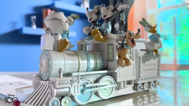 Figurine résine Train 100 ans Disney Tradition by Jim Shore