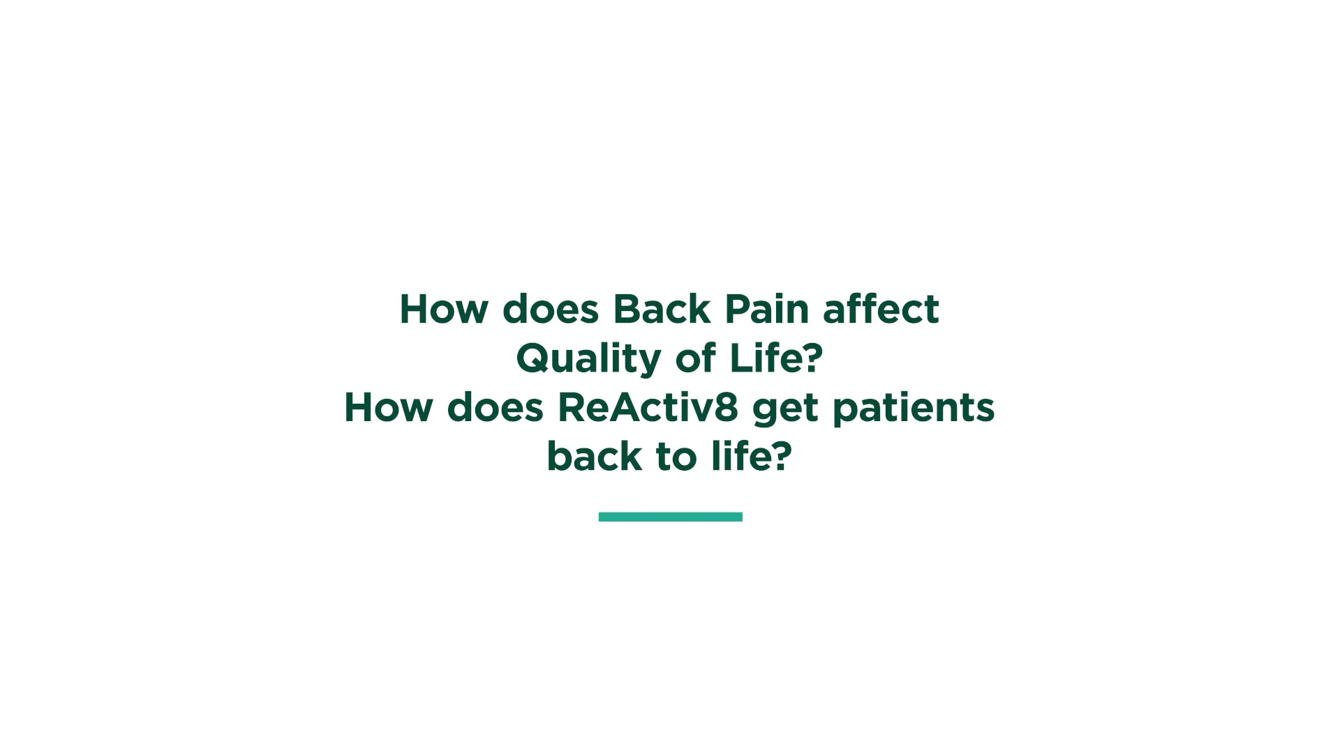 how-does-back-pain-affect-quality-of-life-dr-david-johnson-on-vimeo