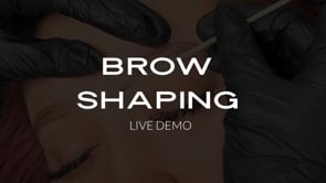 Brow Mapping Live Model