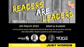 No Privilege Just Words - Readers are Leaders Live Event 4/3/22