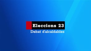 Poques discrepàncies en el debat d'alcaldables