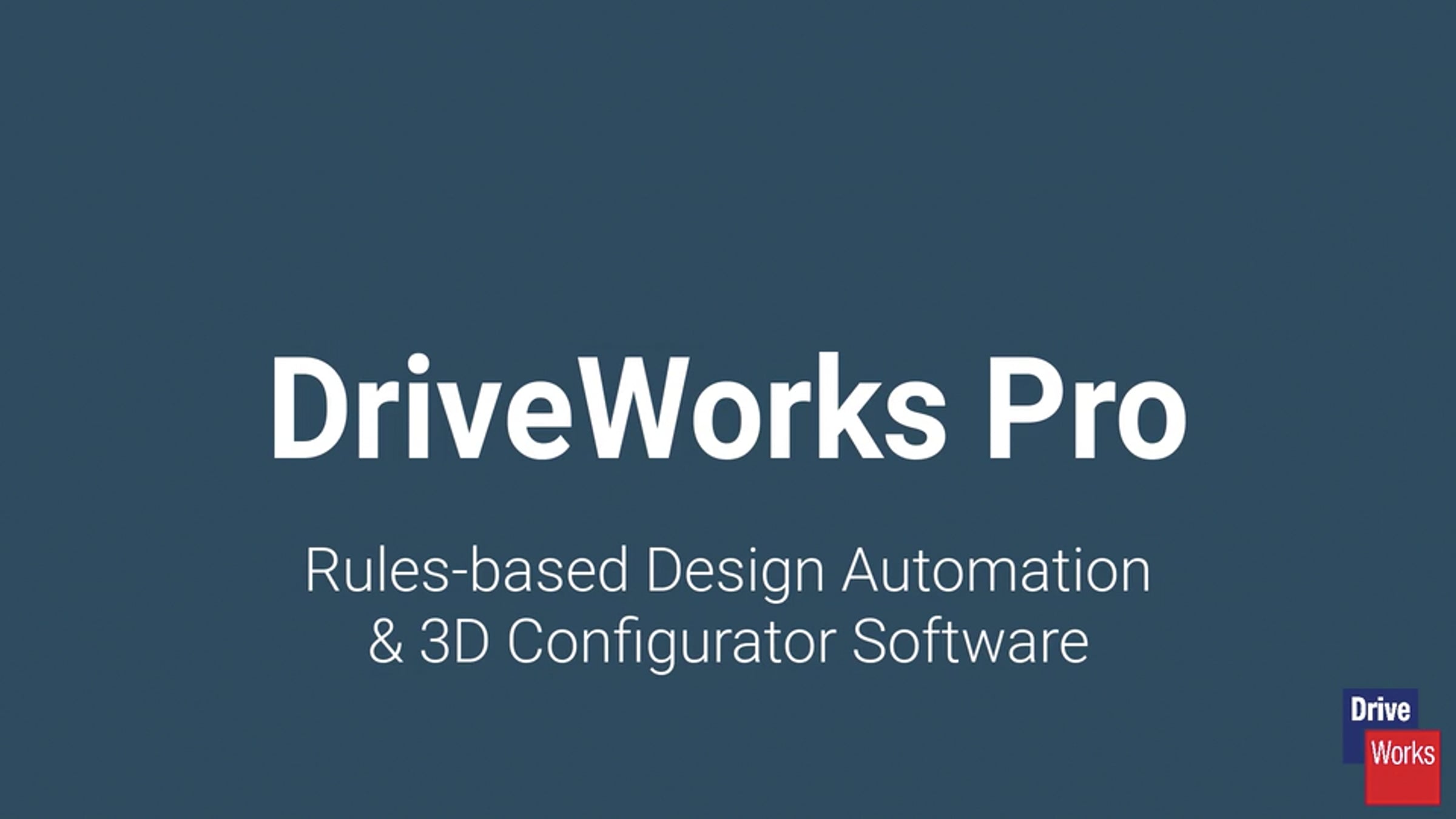 Get to Know DriveWorks Pro