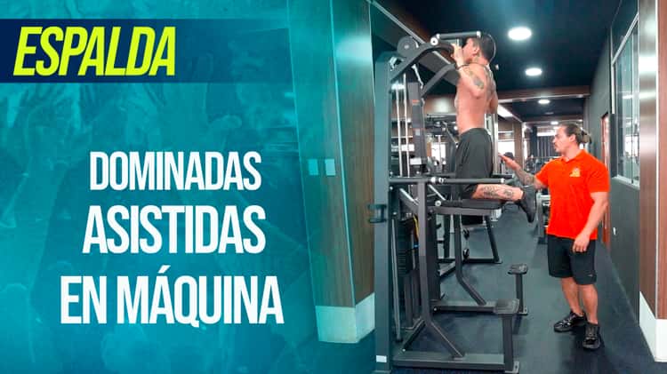 Maquina de dominadas discount asistidas