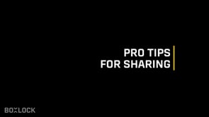 Pro Sharing Deep Dive