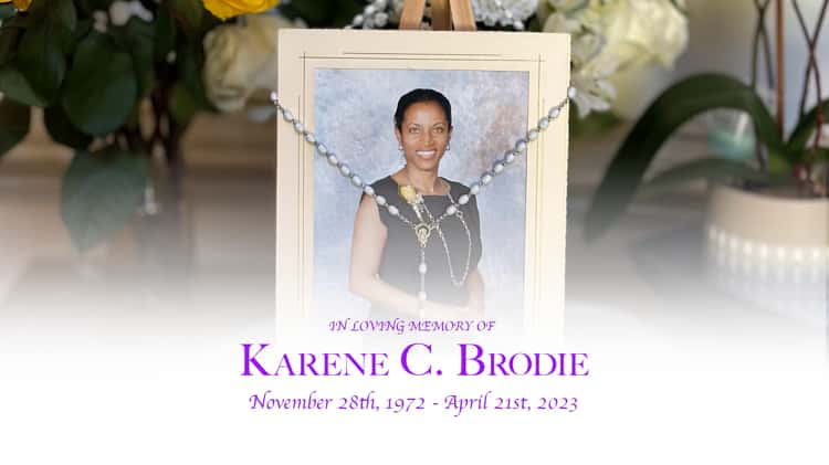 Karene Brodie Celebration of Life Service