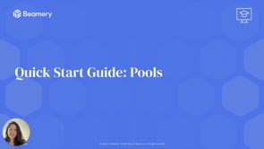 Quick Start Guide - Pools