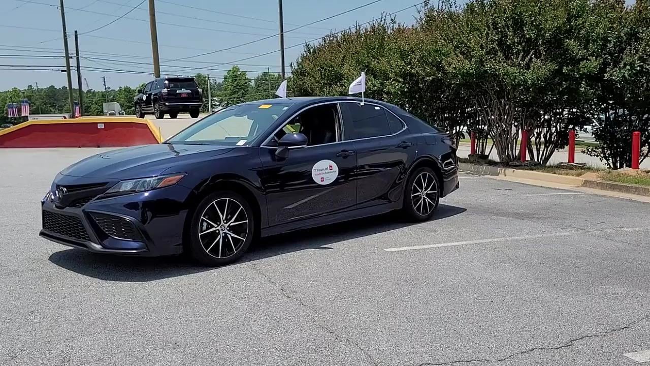 USED 2022 TOYOTA CAMRY SE Nightshade Auto at Nalley Toyota Union City