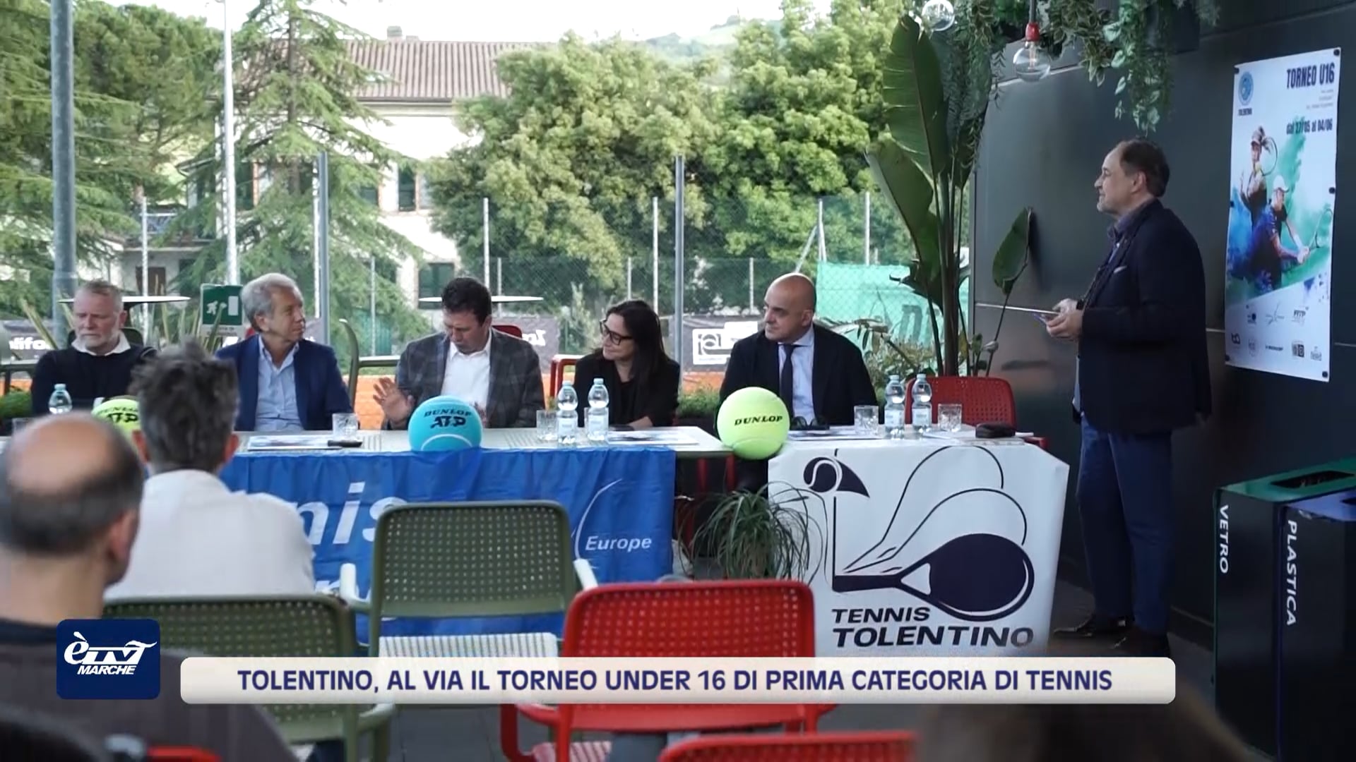 Tolentino, al via il Torneo Under 16 di prima categoria di Tennis - VIDEO