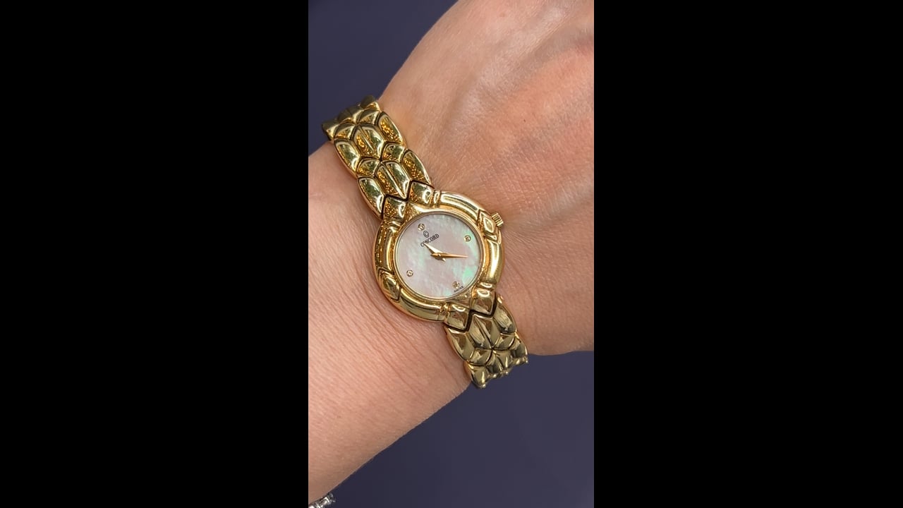 Concord Watch Mother of Pearl in 18k Yellow Gold – Filigree  display picture 1
