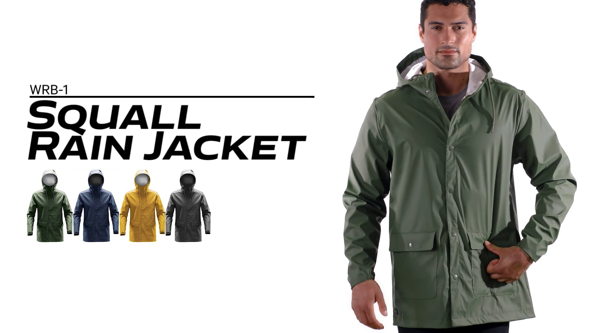 Men's Squall Rain Jacket - Stormtech Canada Retail