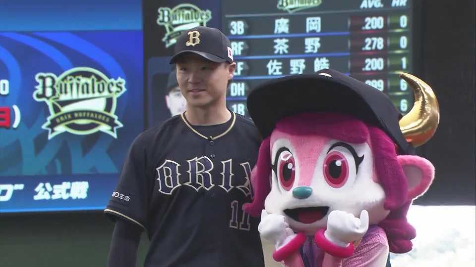 バファローズ・山崎福也投手ヒーローインタビュー 5月27日 埼玉西武ライオンズ 対 オリックス・バファローズ