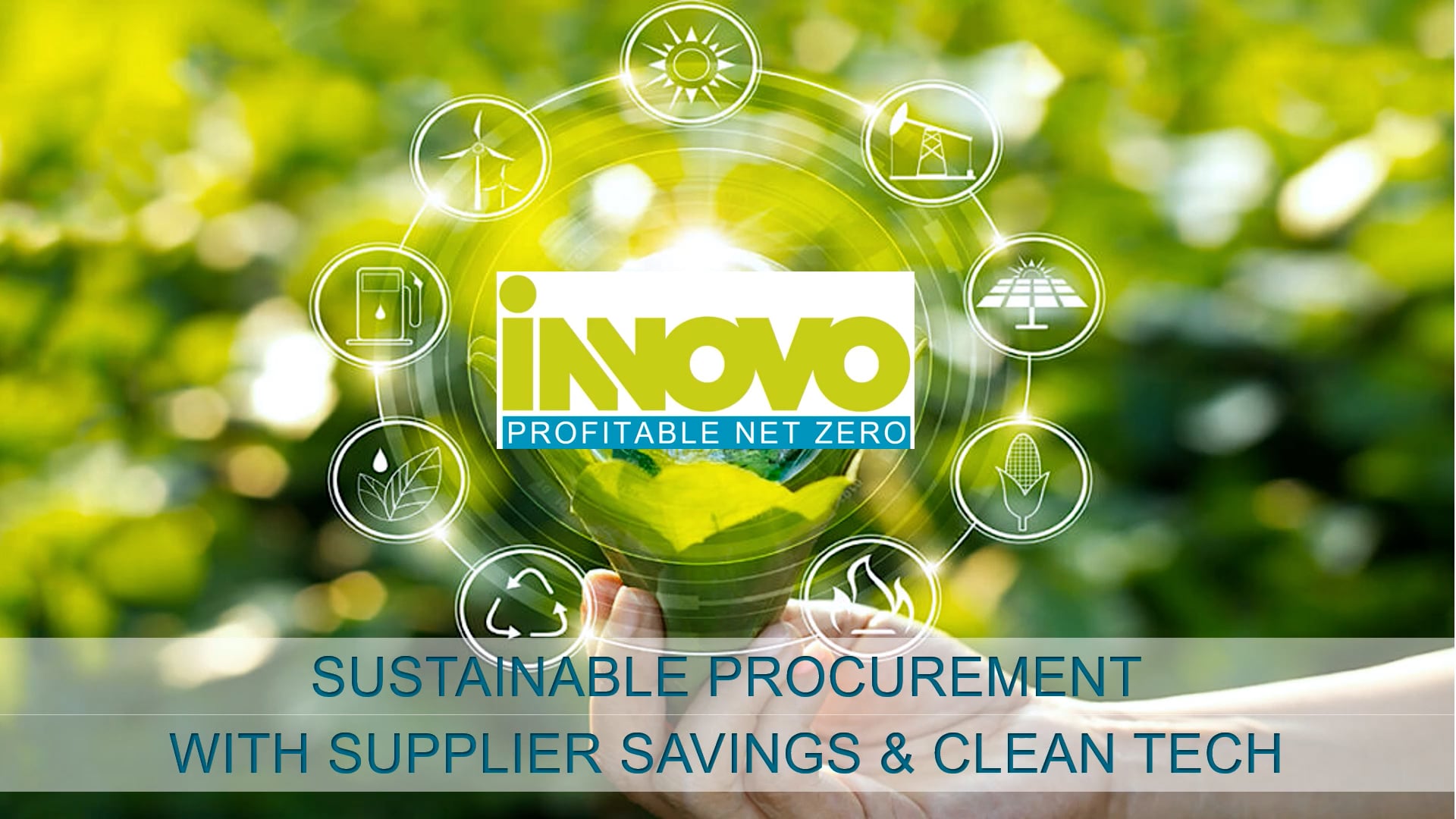 INNOVO Sustainable Procurement with Supplier Savings & Clean Tech on Vimeo