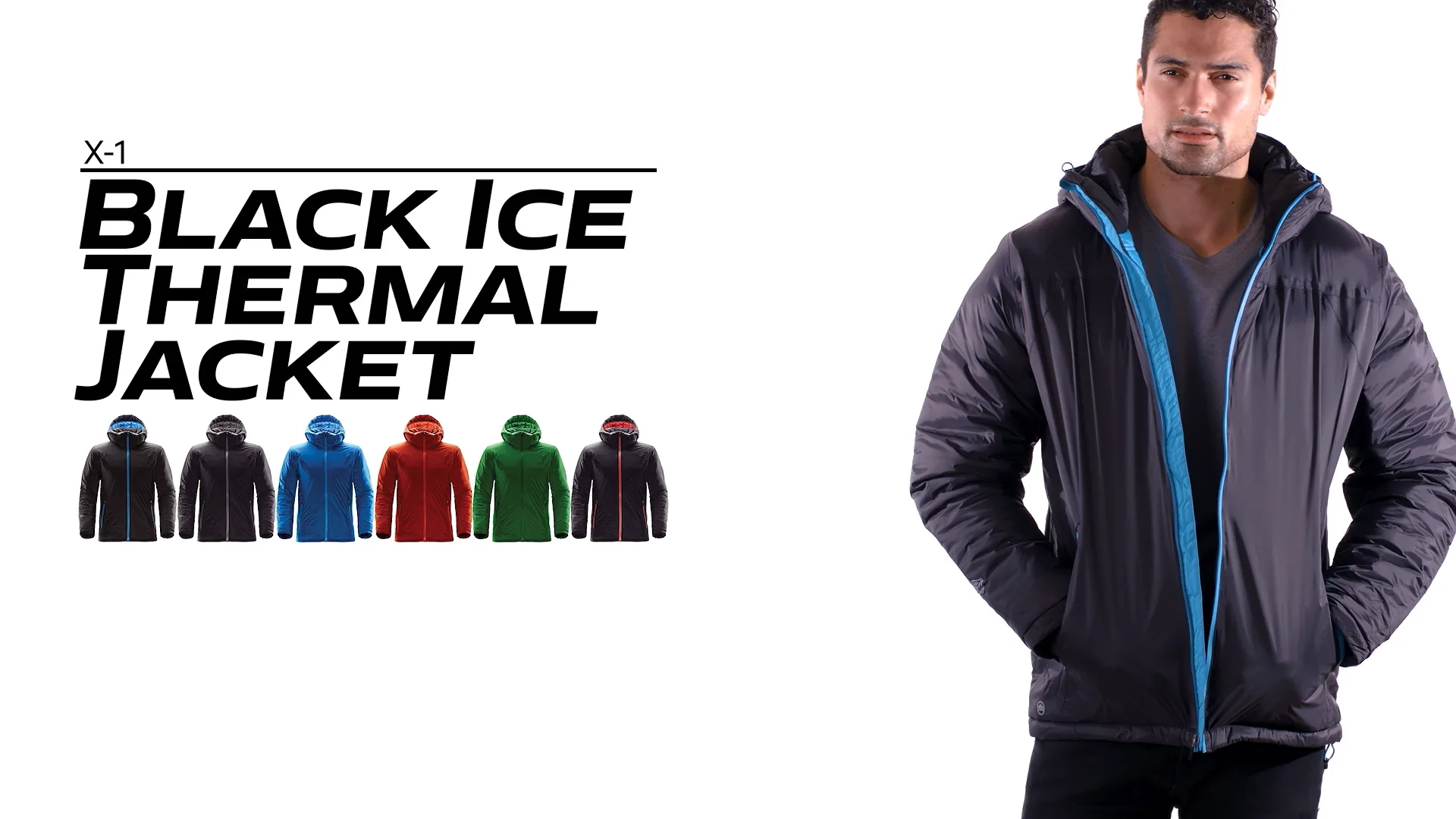 Men's Black Ice Thermal Jacket - X-1 on Vimeo