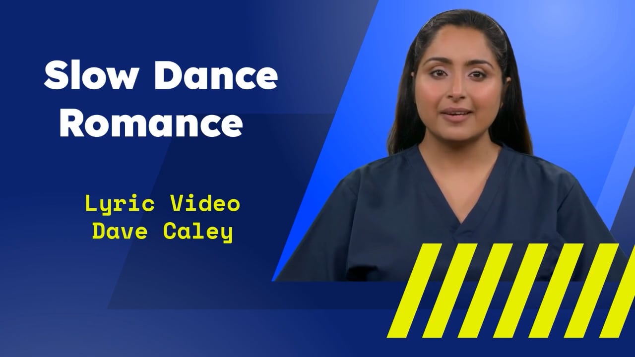 Dave Caley - Slow Dance Romance Lyric Video Promo on Vimeo
