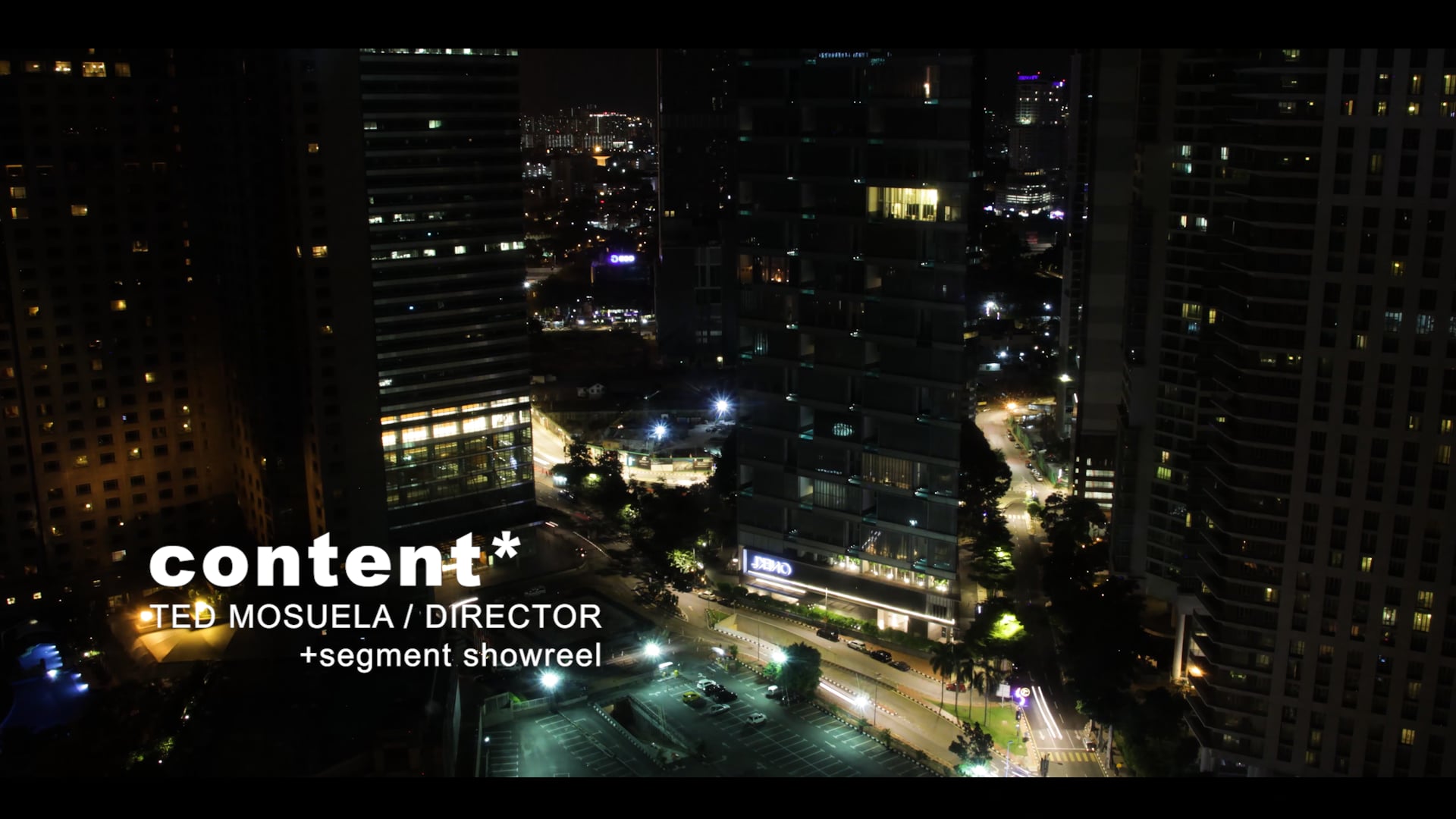 Director / Reel / Content