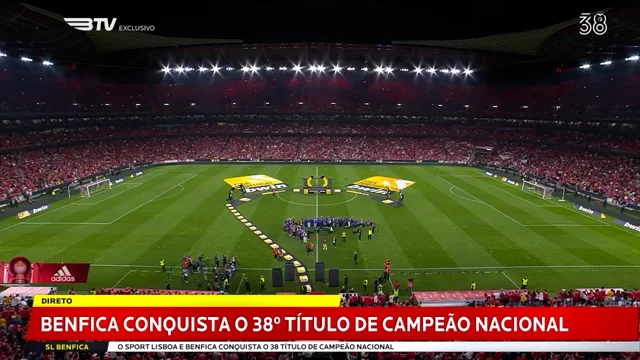Em Luanda portugueses vivem ambiente de festa na conquista do 38.º titulo  do Benfica - SIC Notícias