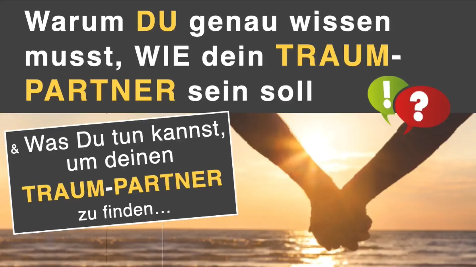 ERFOLG - k+k - Warum DU genau wissen musst, WIE dein TRAUM-PARTNER sein ...