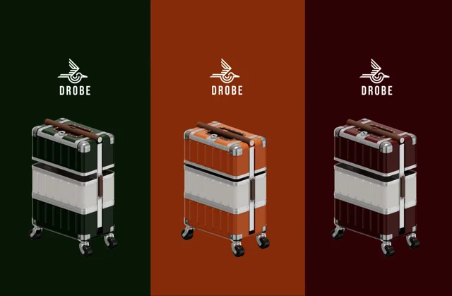 Drobe luggage: a revolutionary portable wardrobe : DesignWanted