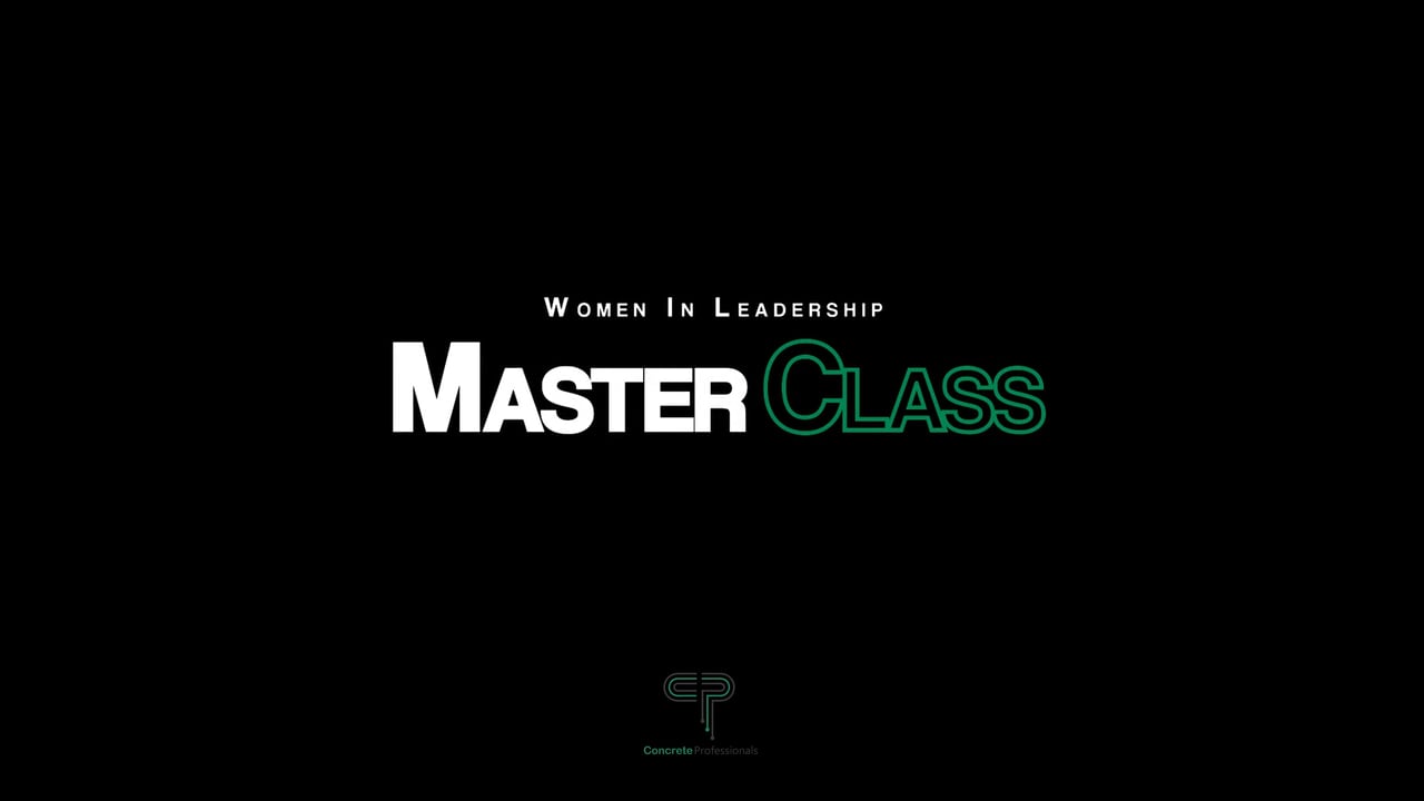 CONCRETE PROFESSINALS MASTERCLASS HIGHLIGHT EVENT on Vimeo