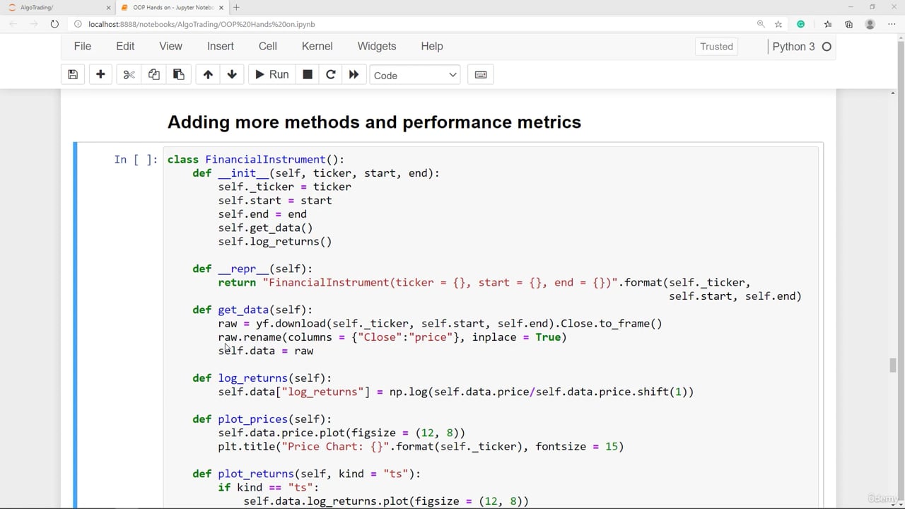 11. Adding more methods and performance metrics on Vimeo