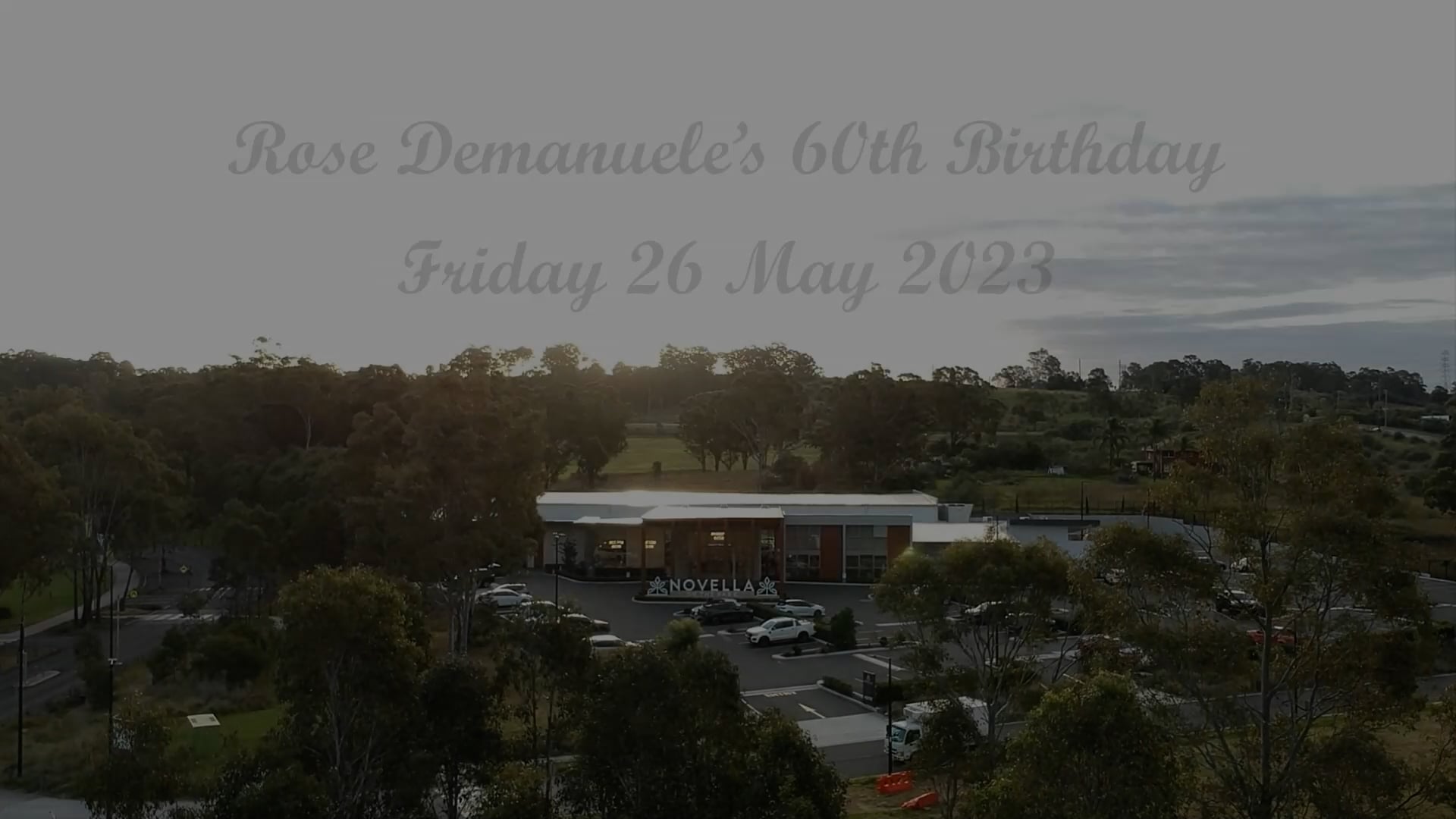 Rose Demanuele's 60th birthday