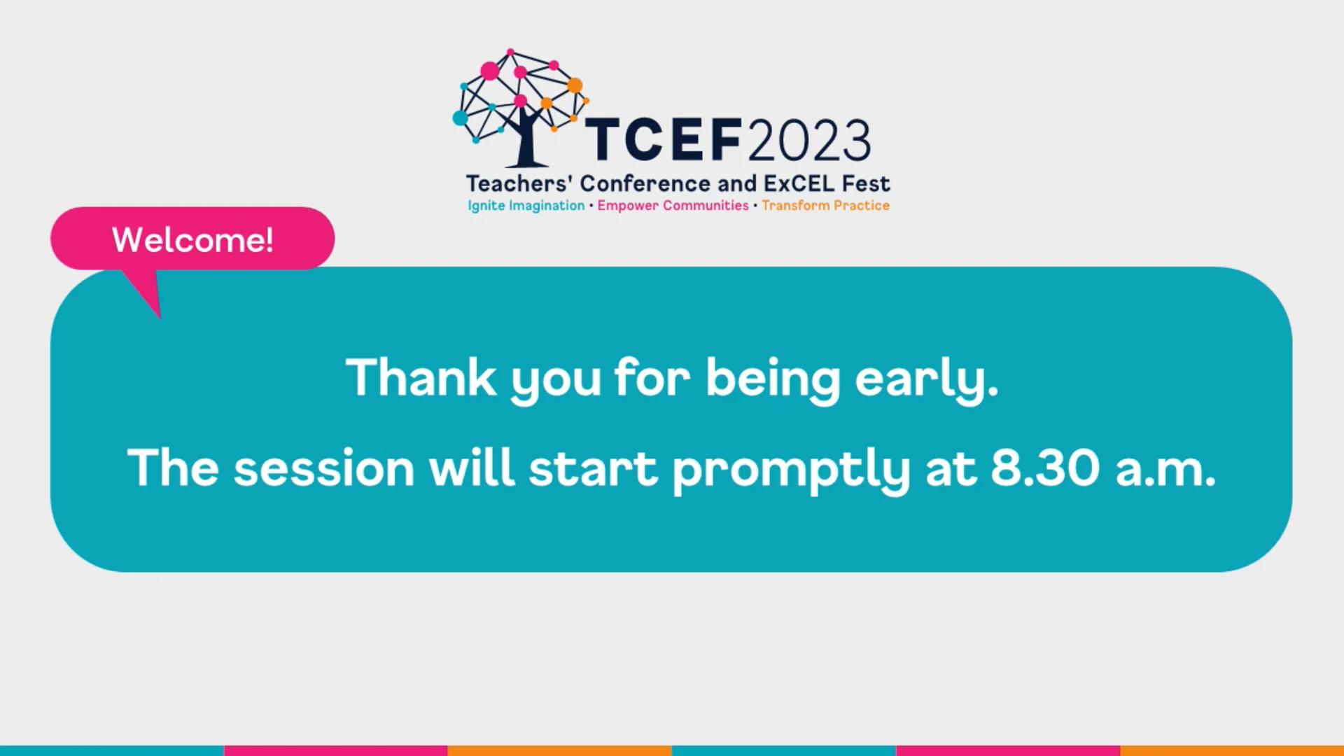 TCEF Opening Segment on Vimeo