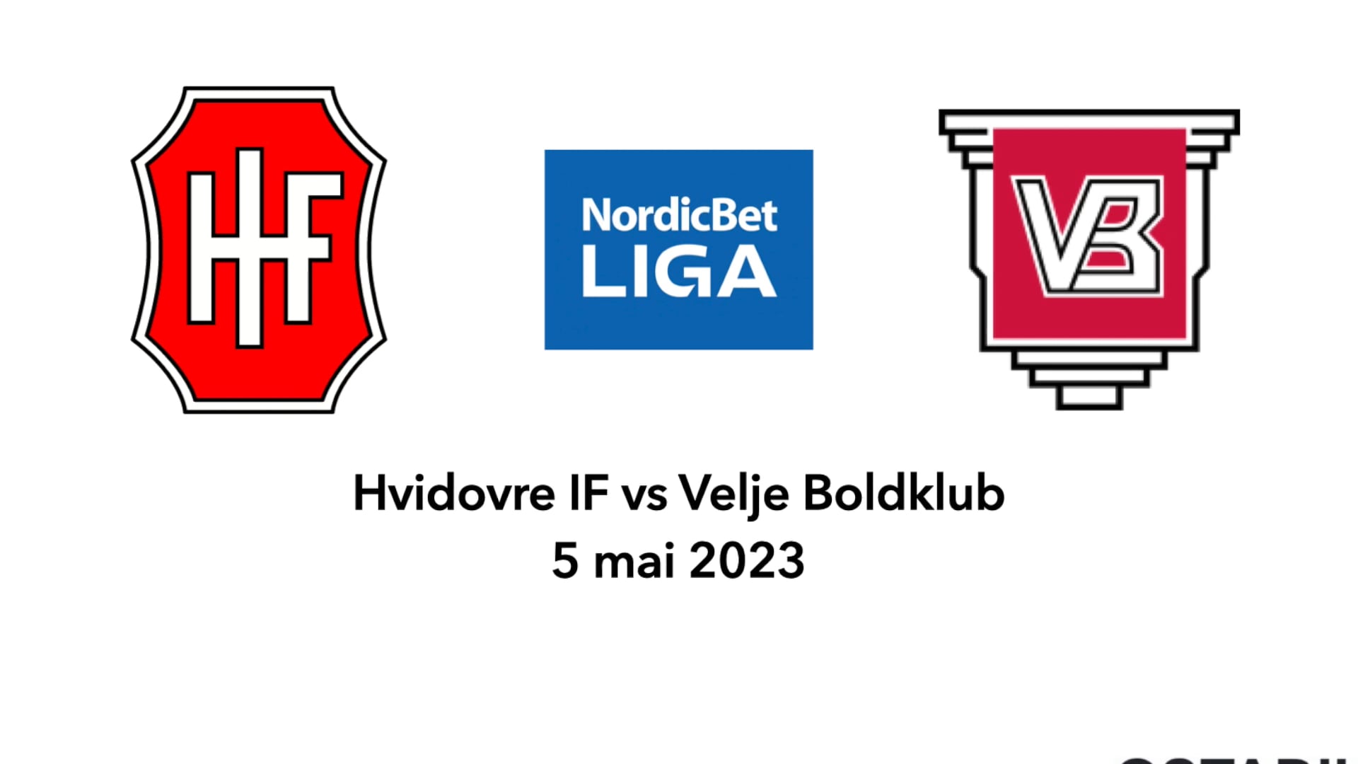 NordicBet - Hvidovre IF vs Vejle - 5 mai 2023 on Vimeo