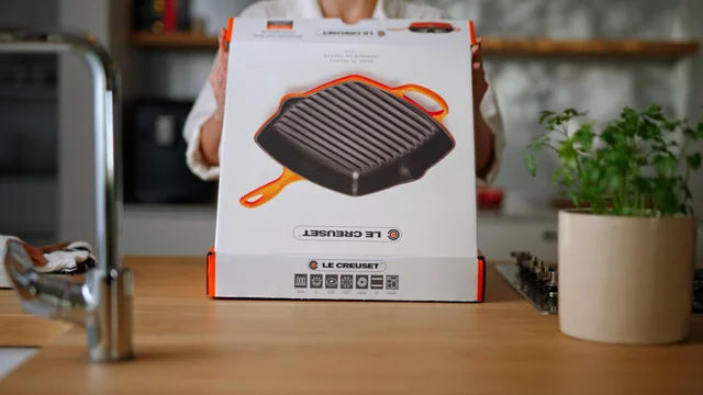 Le Creuset's Cast Iron Grill Will Satisfy Your Cookout Cravings Indoors