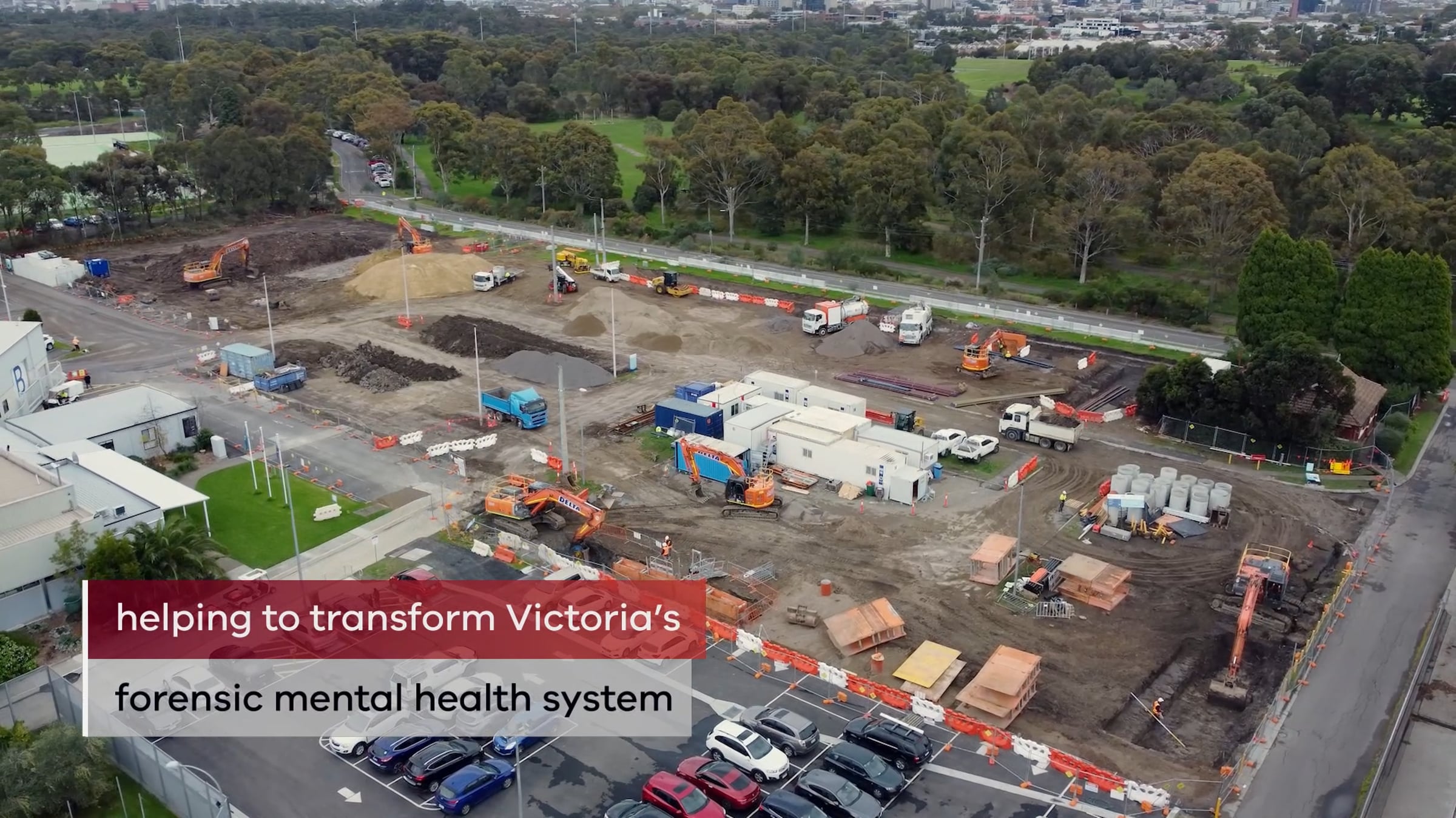Thomas Embling Hospital - construction underway | Videos & Movies on Vimeo