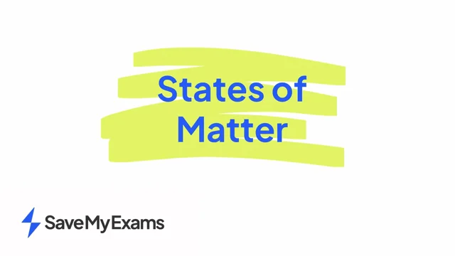 1-States of Matter 1c - Edexcel Igcse 9-1 Chemistry Ms, PDF, Chemistry