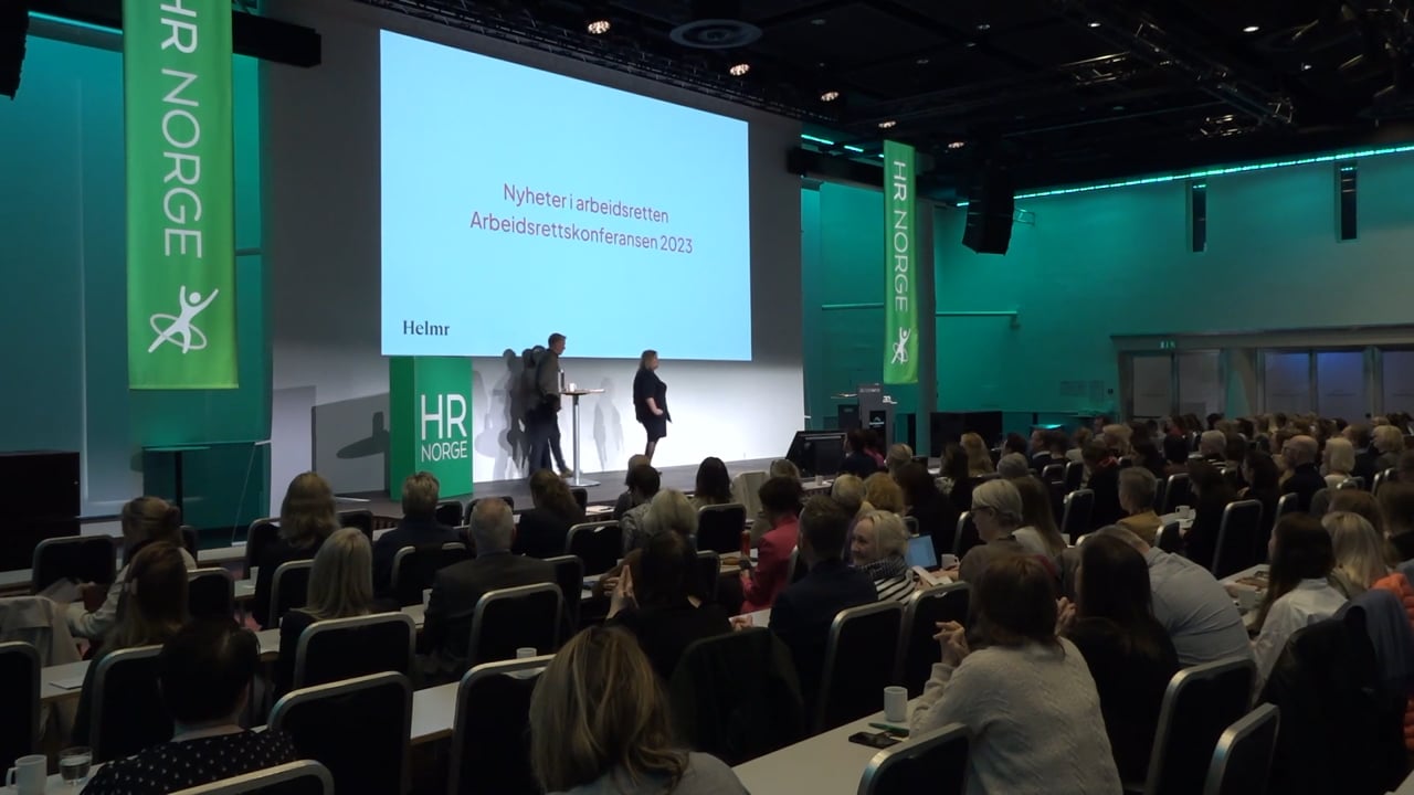Arbiedsrettskonferansen 2023 - Oversikt over nyheter i arbeidsretten