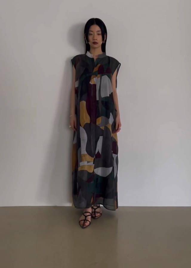 ワンピース AMERI MEDI MURAL TRANSFORM DRESS Ameri（アメリ）の「MEDI MURAL TRANSFORM DRESS（ワンピース