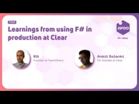 Notes on F#: Doing functional programming in production at Clear