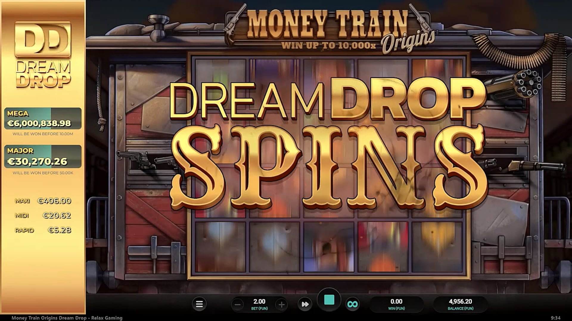 Money Train Origins Dream Drop Slot Review 2023  Money Train Origins Dream  Drop Slot Relax Gaming