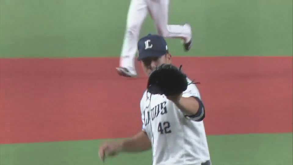 【8回表】中軸を3者凡退!! ライオンズ・ボー・タカハシが鋭く落ちる変化球で抑える!! 2023年5月30日 埼玉西武ライオンズ 対 阪神タイガース