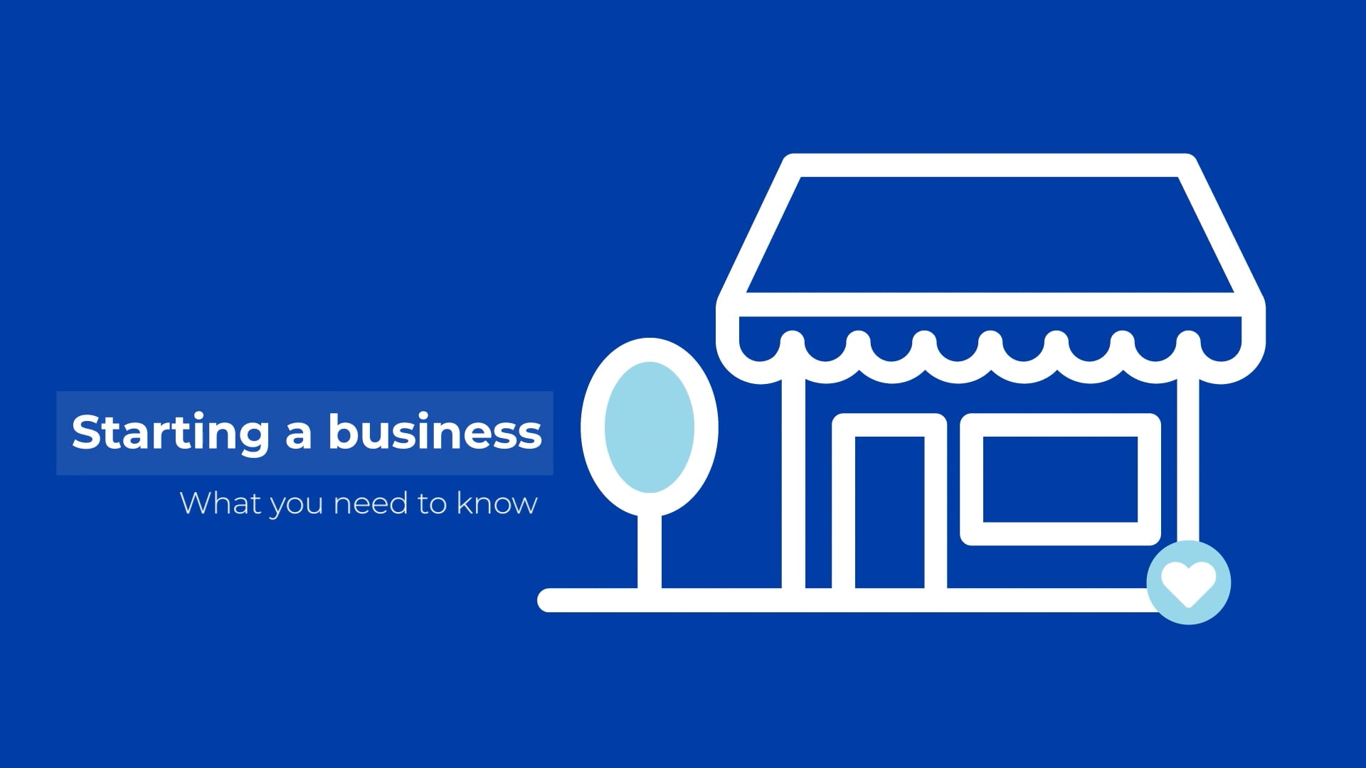 Starting a business