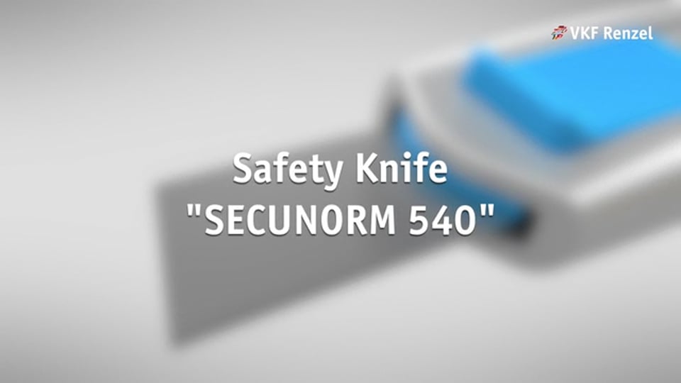 12-0187-85 Safety Knife SECUNORM 540 EN