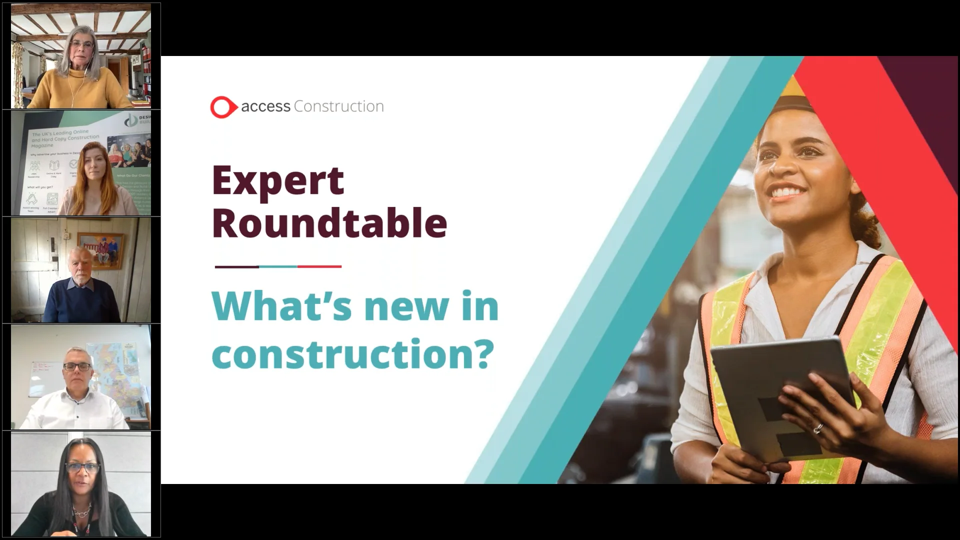 What's New In Construction? | Access Construction Expert Roundtable on ...