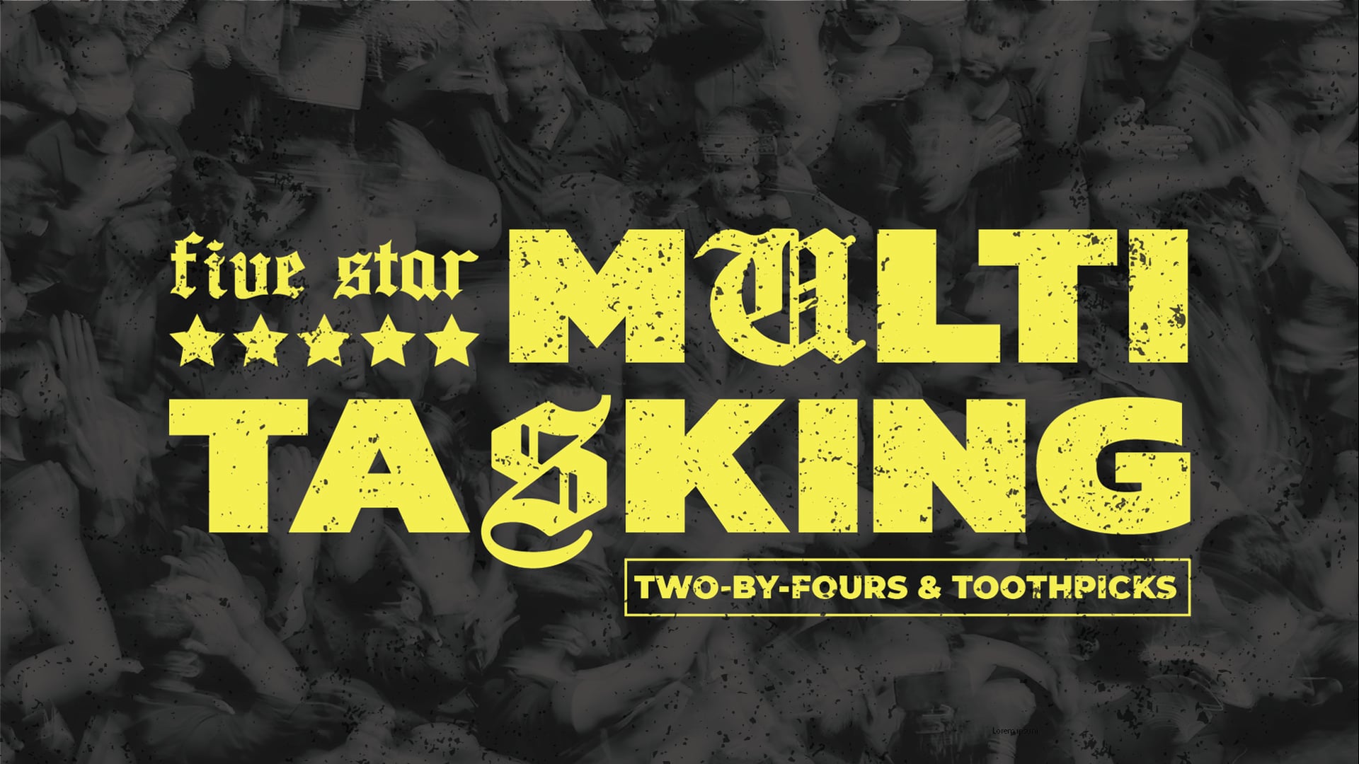 Two-By-Fours & Toothpicks | May 28, 2023