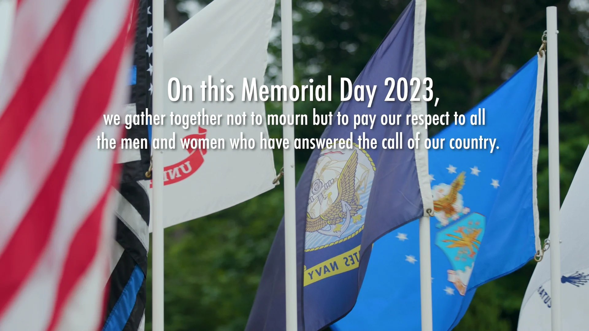 Video thumbnail for Memorial Day 2023
