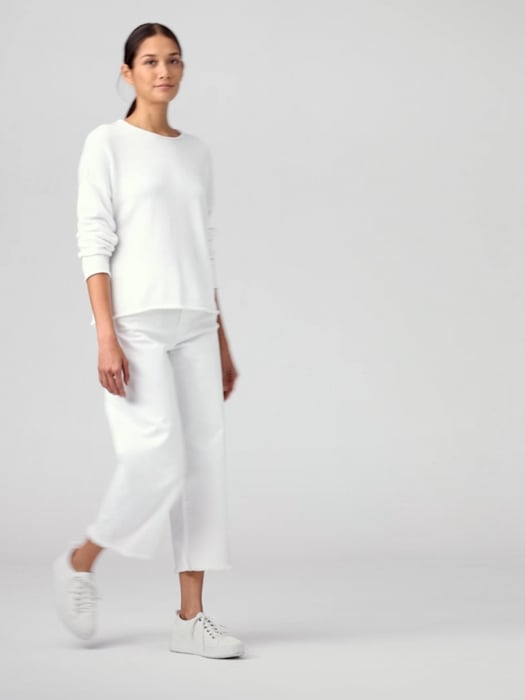 Organic Cotton Denim Straight Jean | EILEEN FISHER