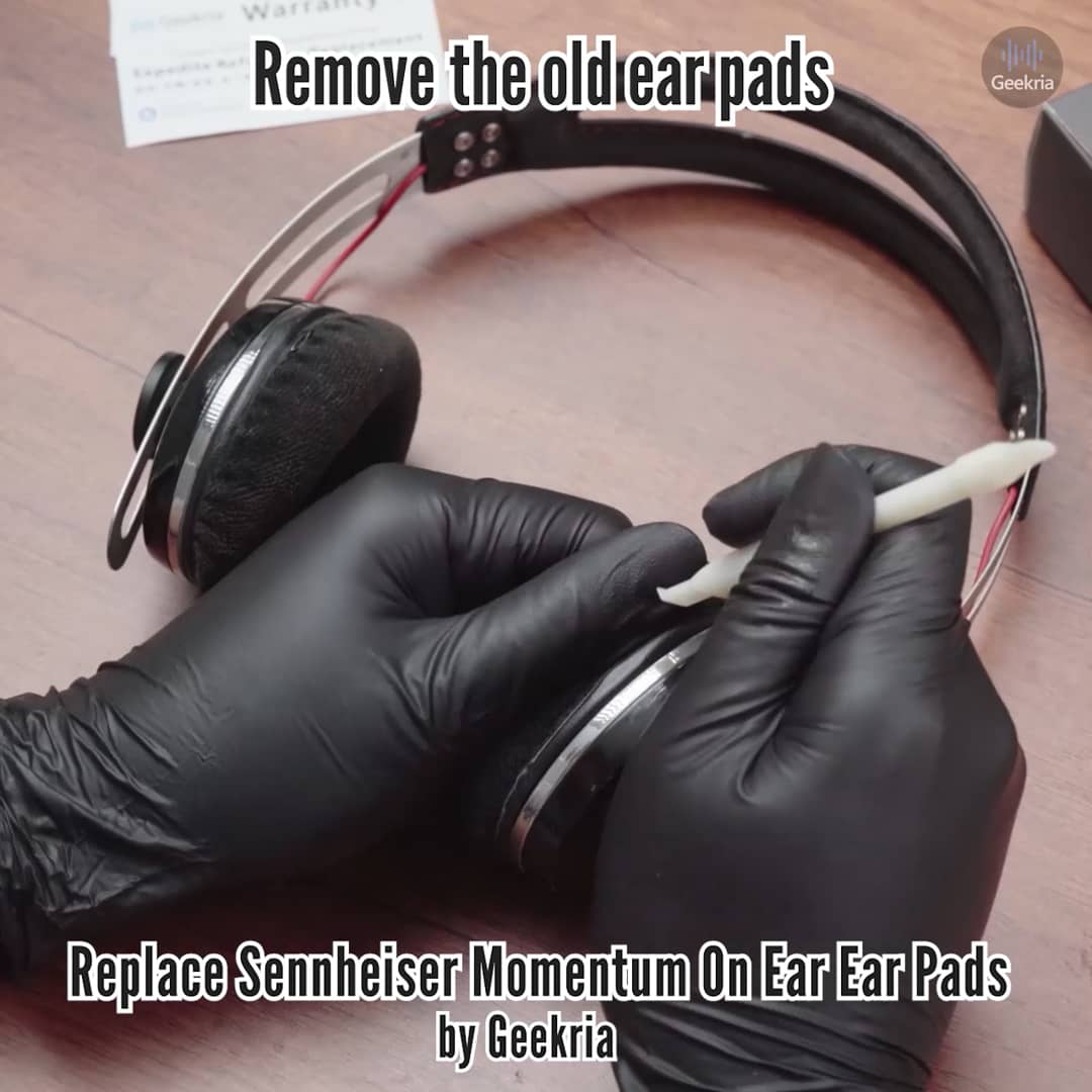 How to Replace Sennheiser Momentum On Ear Headphones Ear Pads