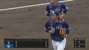 【ファーム】ライオンズ・高木渉が好返球で先制点を阻止!!  2023年5月31日 北海道日本ハムファイターズ 対 埼玉西武ライオンズ