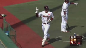 【ファーム】一気に引き離す!! イーグルス・村林一輝の今季1号3ランホームラン!!   2023年5月31日 東北楽天ゴールデンイーグルス 対 読売ジャイアンツ