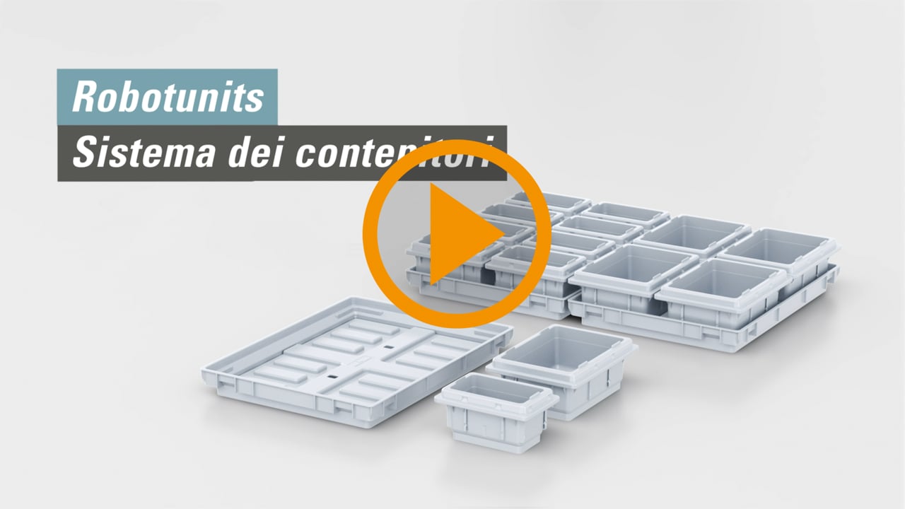 Sistema di contenitori | Robotunits