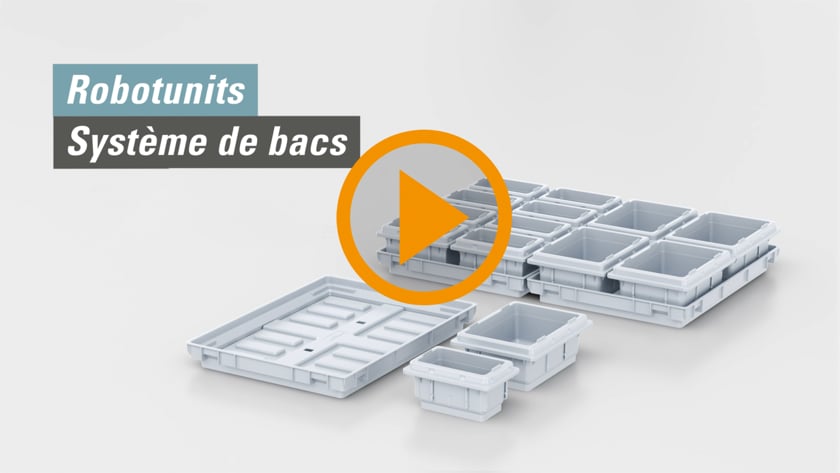 Système de bacs