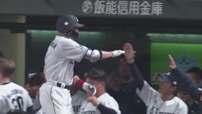 【4回裏】打ち直しの一発!! ライオンズ・栗山巧 ライトポール際へ今季第1号ソロHR!!  2023年5月31日 埼玉西武ライオンズ 対 阪神タイガース
