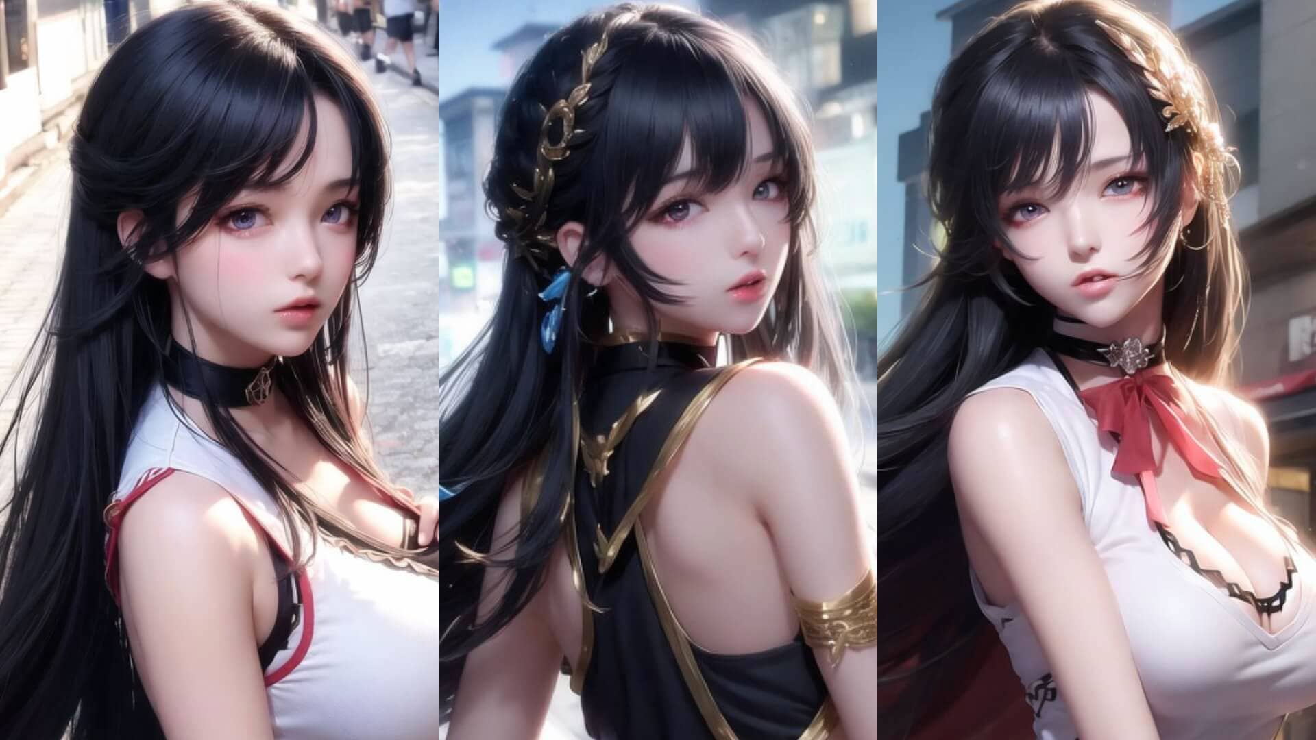  4k ai ai art vlog lookbook with ai models girls ai art