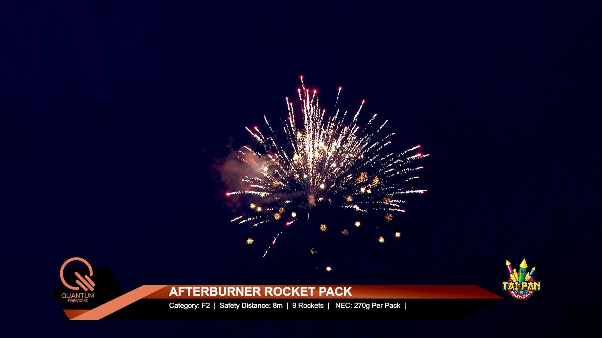 Afterburner Full Flash Rockets – Pro Fireworks